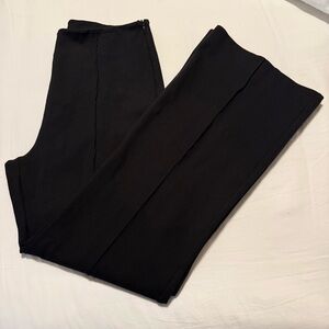Alex Marie Black Side Closure Straight Leg Pants Women’s Size M 30” Inseam